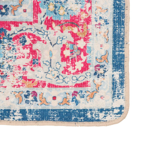 vidaXL Washable Rug Multicolour 160x230 cm