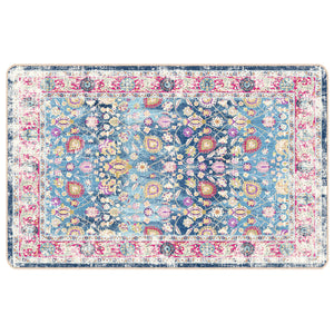 vidaXL Washable Rug Multicolour 190x300 cm