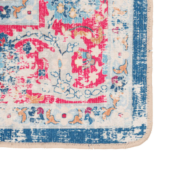 vidaXL Washable Rug Multicolour 190x300 cm