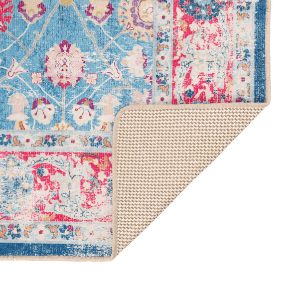 vidaXL Washable Rug Multicolour 190x300 cm
