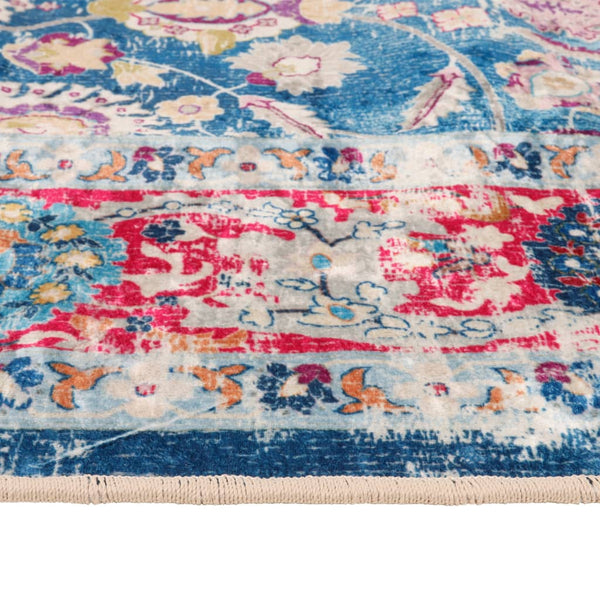 vidaXL Washable Rug Multicolour 190x300 cm