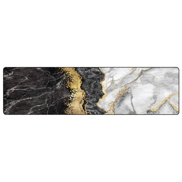 vidaXL Washable Rug Multicolored 80x300 cm