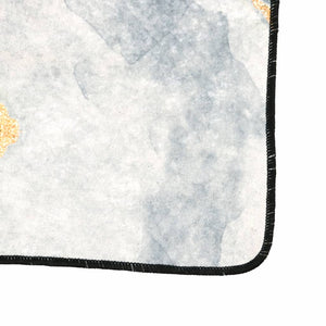 vidaXL Washable Rug Multicolored 80x300 cm