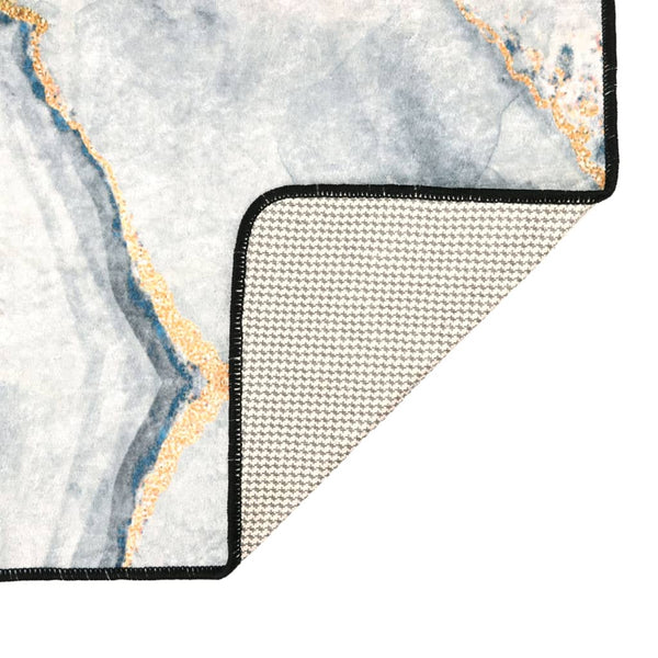 vidaXL Washable Rug Multicolored 80x300 cm