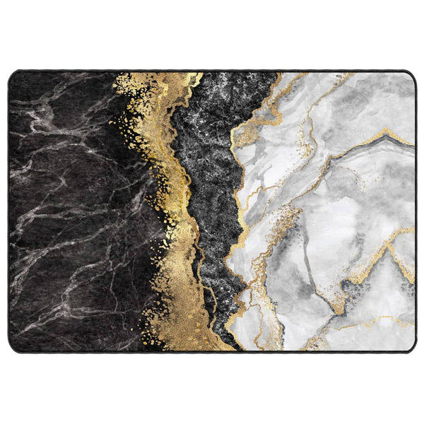 vidaXL Washable Rug Multicolored 120x180 cm