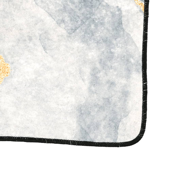 vidaXL Washable Rug Multicolored 120x180 cm
