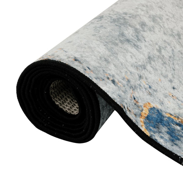 vidaXL Washable Rug Multicolored 120x180 cm
