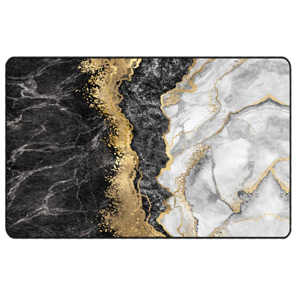 vidaXL Washable Rug Multicolour 190x300 cm