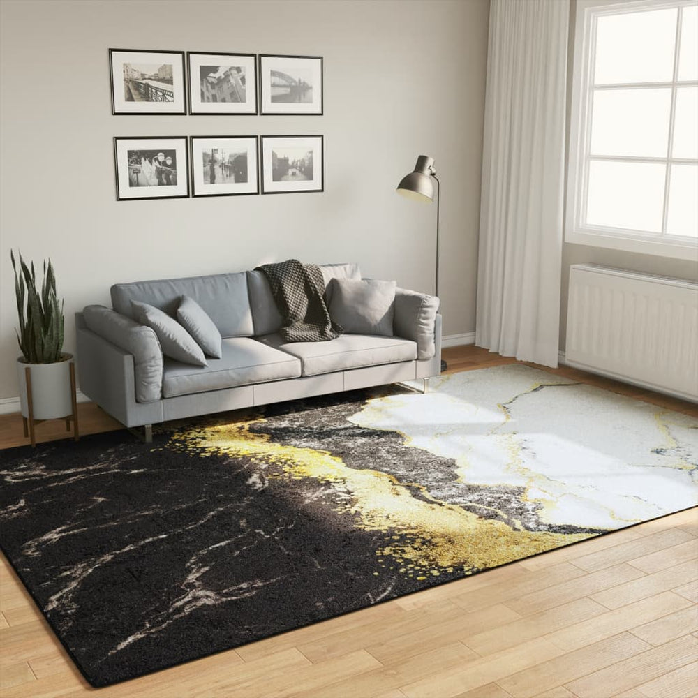 vidaXL Washable Rug Multicolour 190x300 cm
