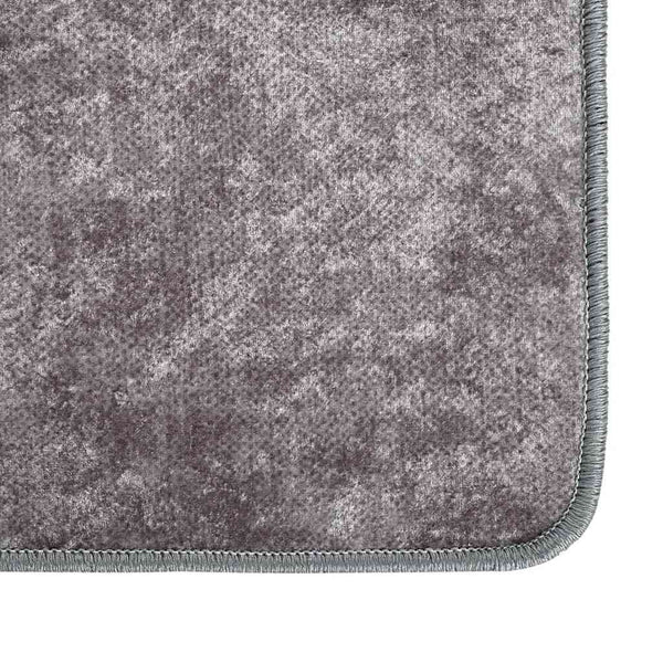 vidaXL Washable Rug Grey 400x300 cm