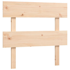 vidaXL Solid Wood Bed Frame without Mattress Pine Wood