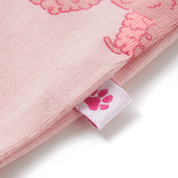 Kids' Short Sleeve Pajamas Light Pink 92