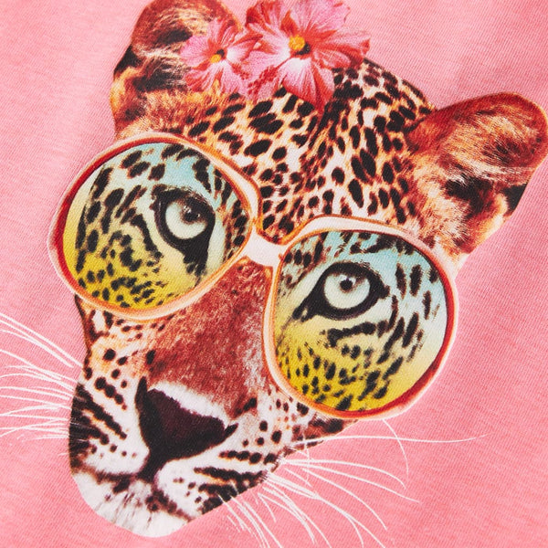 Kids' T-Shirt Neon Pink 140