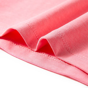 Kids' T-Shirt Neon Pink 140