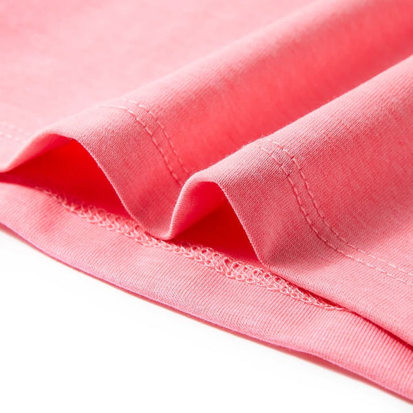 Kids' T-Shirt Neon Pink 140