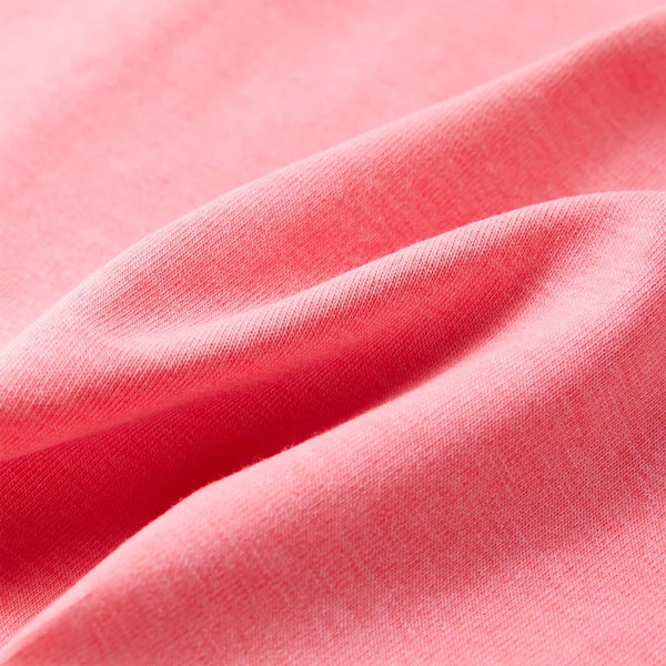 Kids' T-Shirt Neon Pink 140