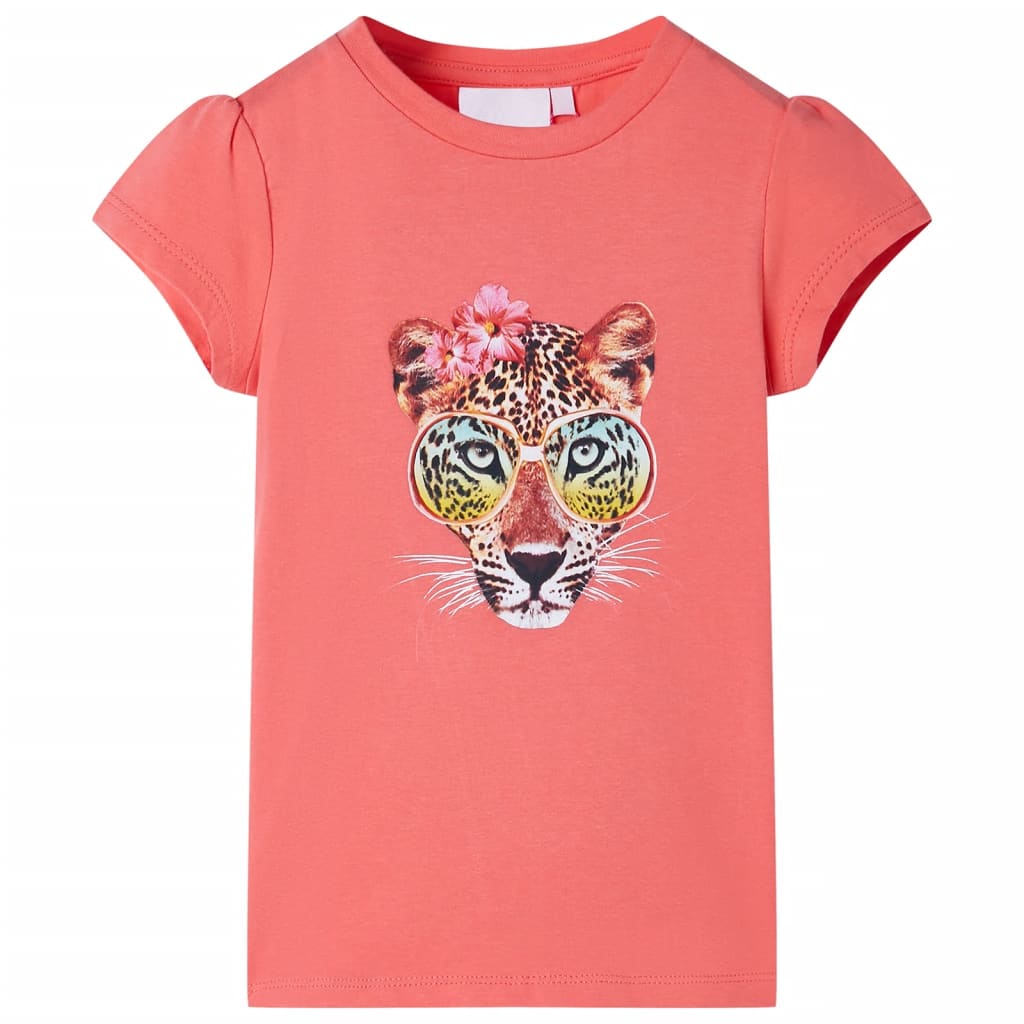 Kids' T-shirt Coral Pink 140
