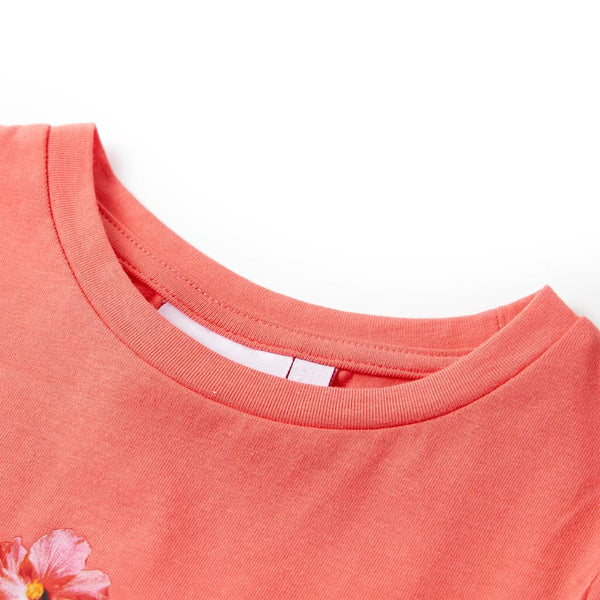Kids' T-shirt Coral Pink 140