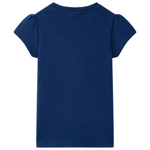 Kids' T-shirt Navy Blue 116