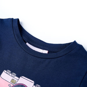 Kids' T-shirt Navy Blue 116
