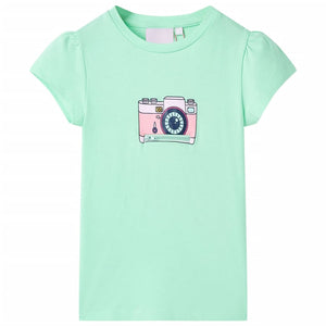 Kids' T-Shirt Neon Green 116