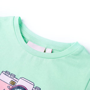Kids' T-Shirt Neon Green 116