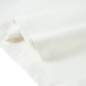 Kids' T-shirt with ruffle sleeves White 104