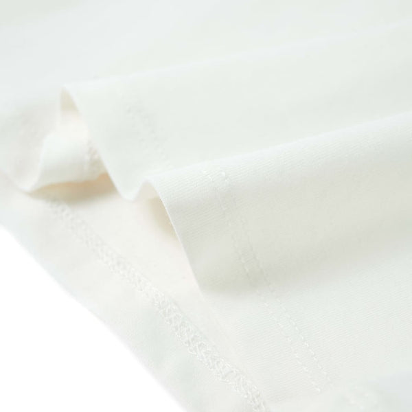 Girls' Ruffle Sleeve T-Shirt White 140