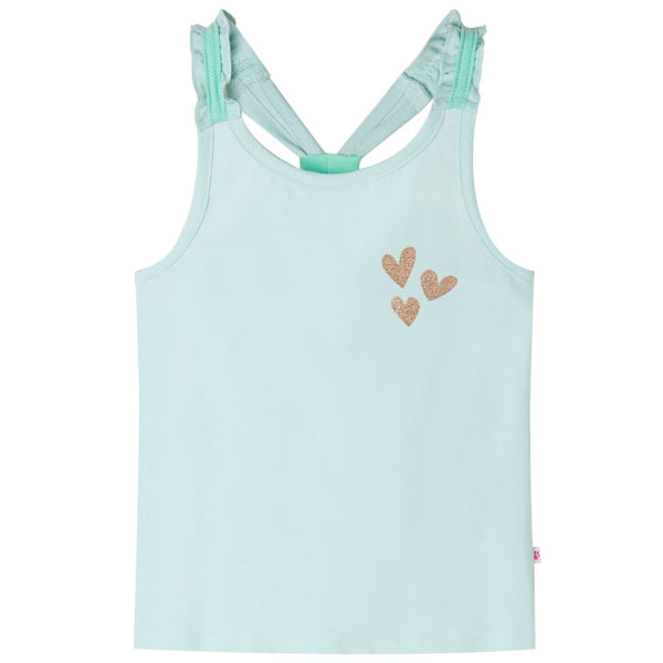 Kids' Tank Top Light Mint Green 104
