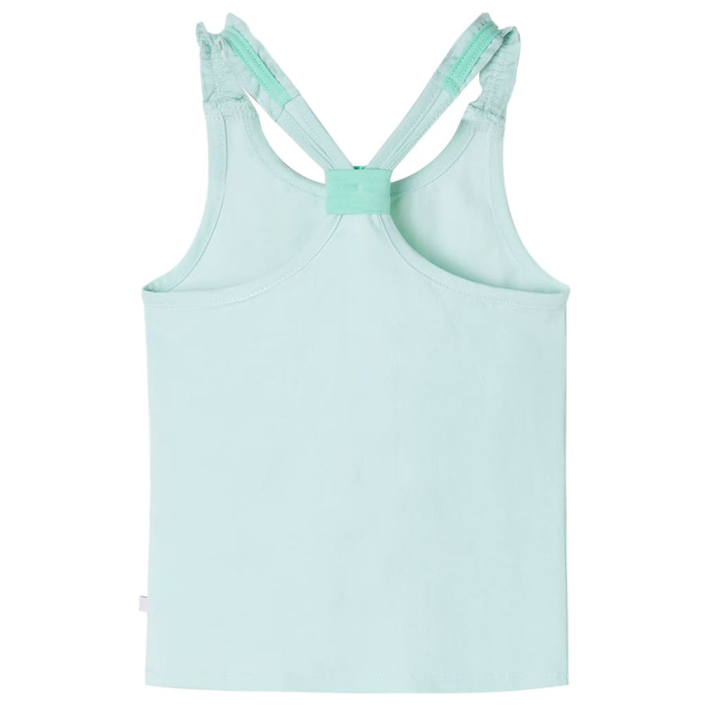 Kids' Tank Top Light Mint Green 104
