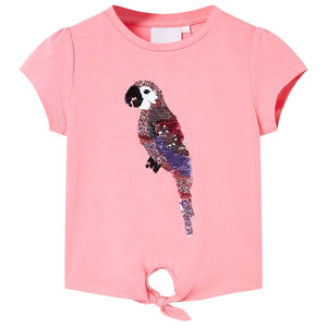 Kids' T-Shirt Neon Pink 104