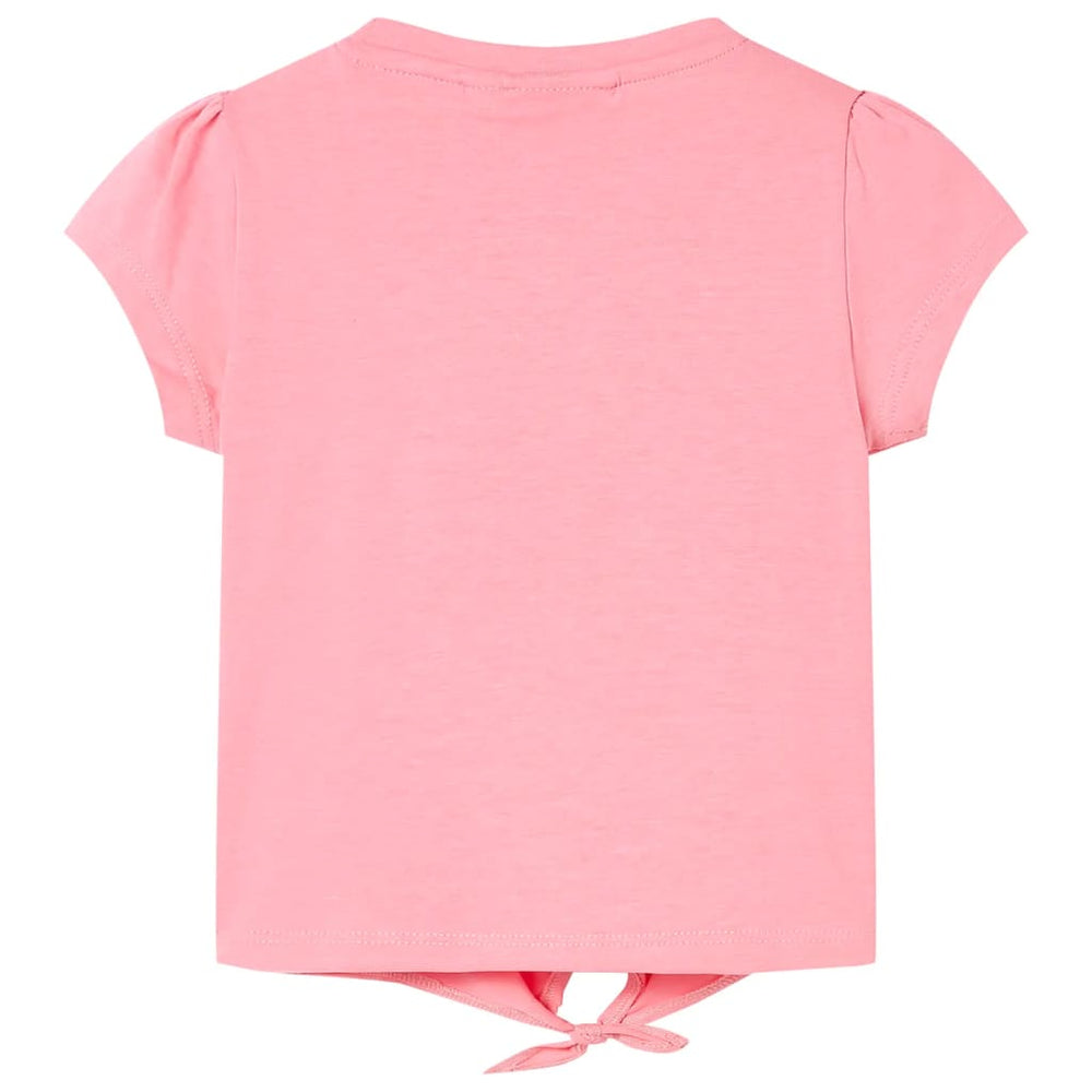 Kids' T-Shirt Neon Pink 104