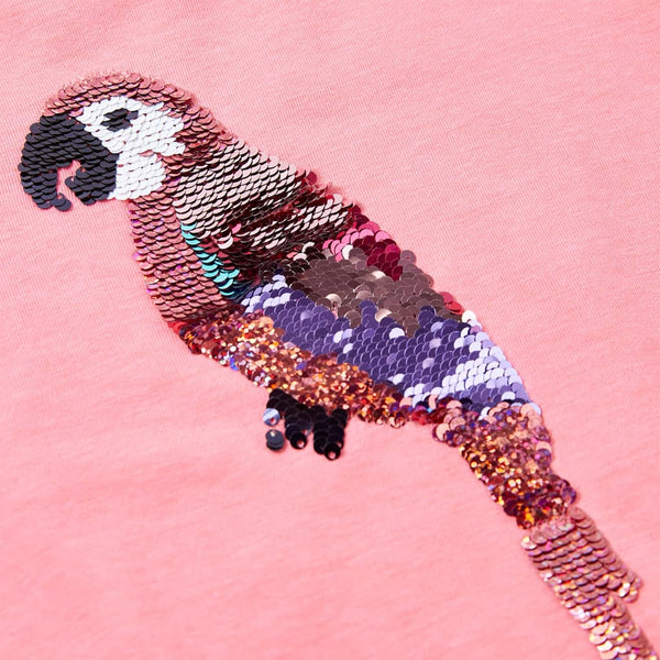 Kids' T-Shirt Neon Pink 104