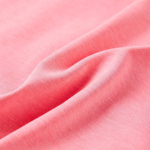 Kids' T-Shirt Neon Pink 104