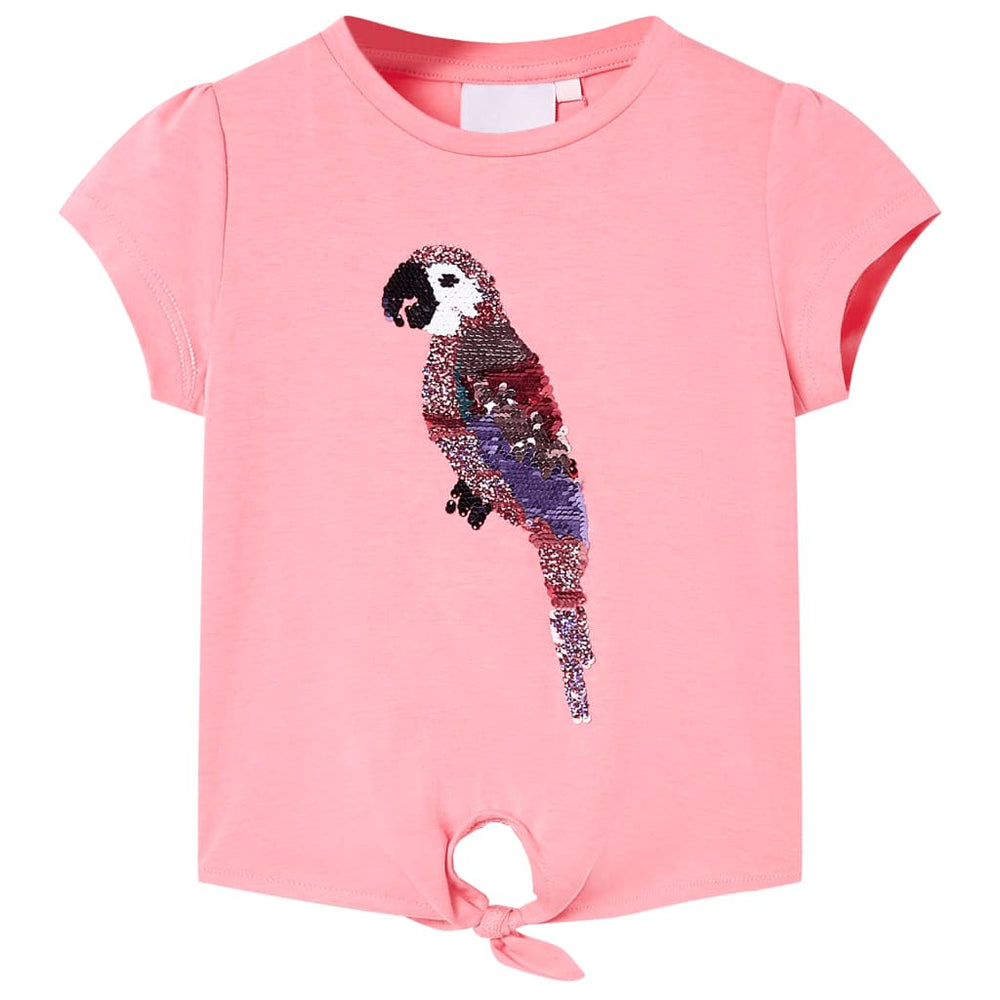 Kids' T-shirt Neon Pink 116