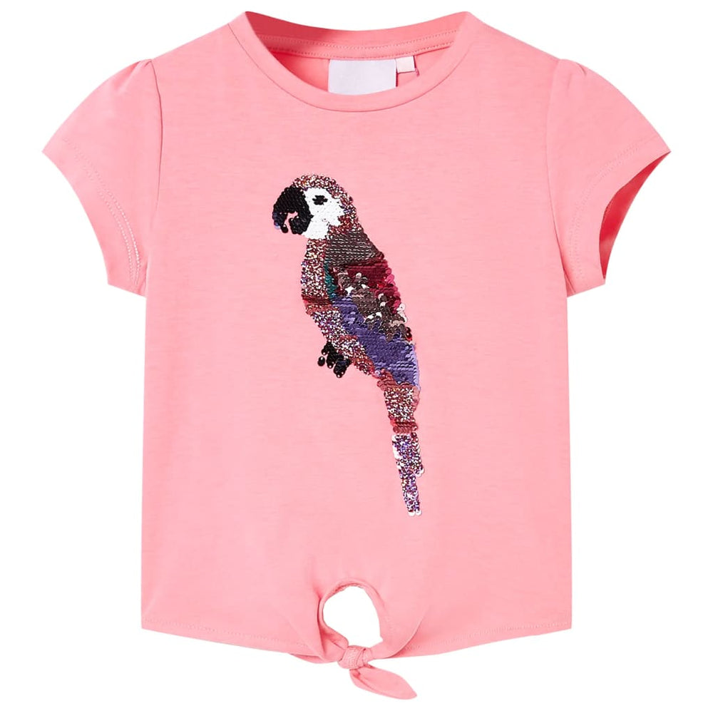 Kids' T-Shirt Neon Pink 140