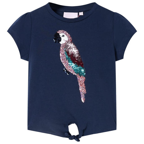 Kids' T-shirt Navy Blue 116