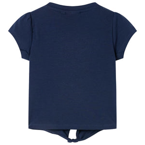 Kids' T-shirt Navy Blue 128