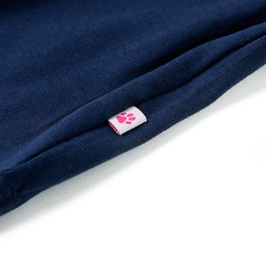 Kids' T-shirt Navy Blue 128