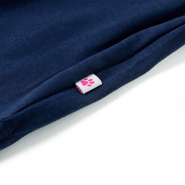 Kids' T-shirt Navy Blue 128