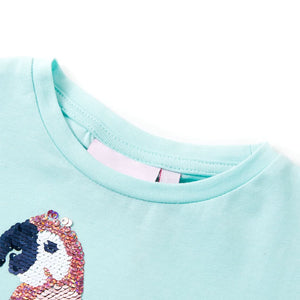 Kids' T-shirt Light Blue 140