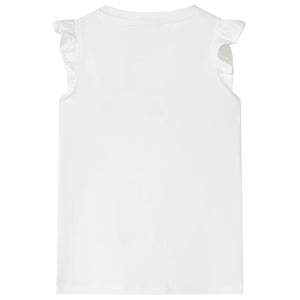 Kids' T-shirt Ecru 116