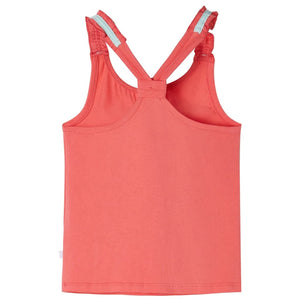 Kids' Coral Pink Tank Top 116