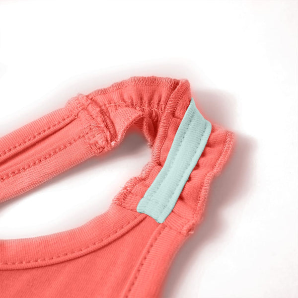 Kids' Tank Top Coral Pink 140