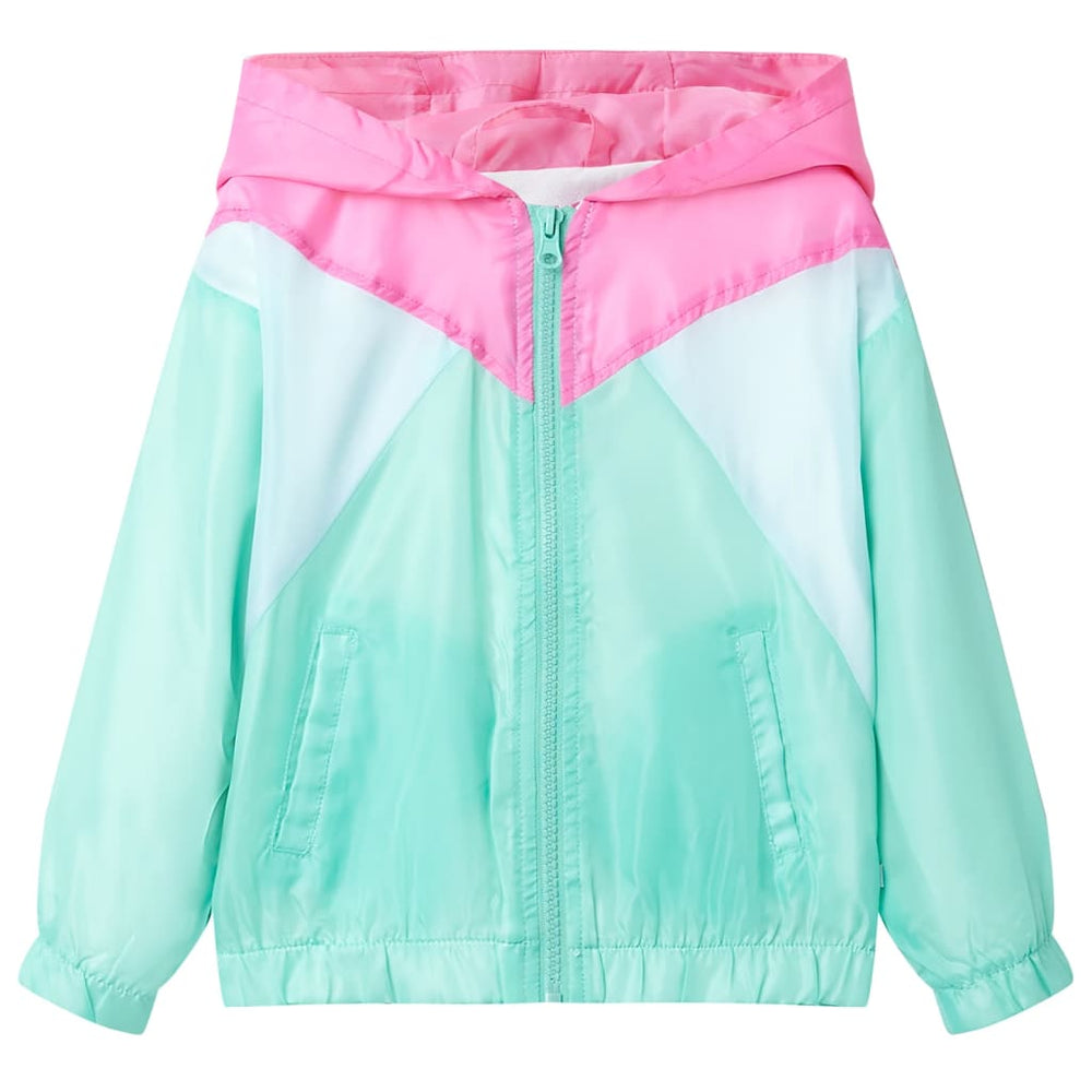 Kids' Zippered Hoodie Multicolor 104