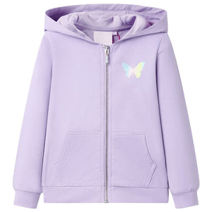 Kids' Hooded Sweatshirt Purple 104