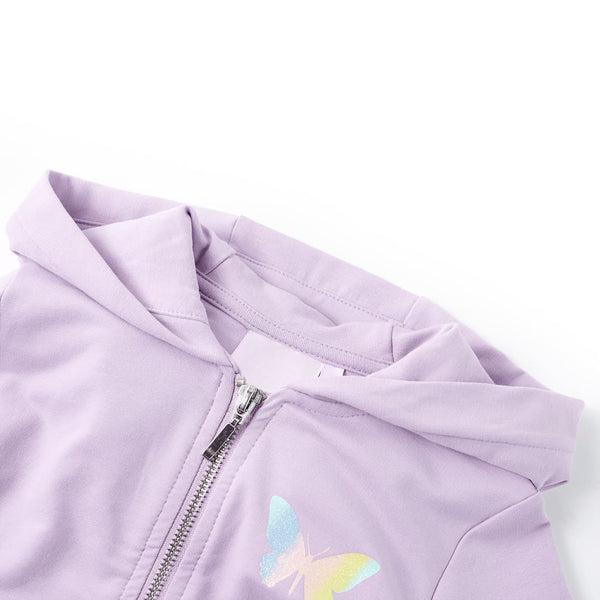 Kids' Hooded Sweatshirt Purple 116