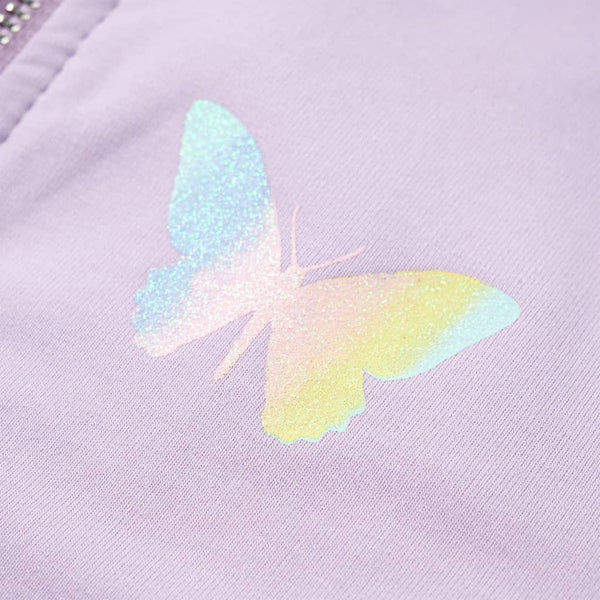Kids' Hooded Sweatshirt Purple 116