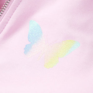 Kids' Hoodie Light Pink 128