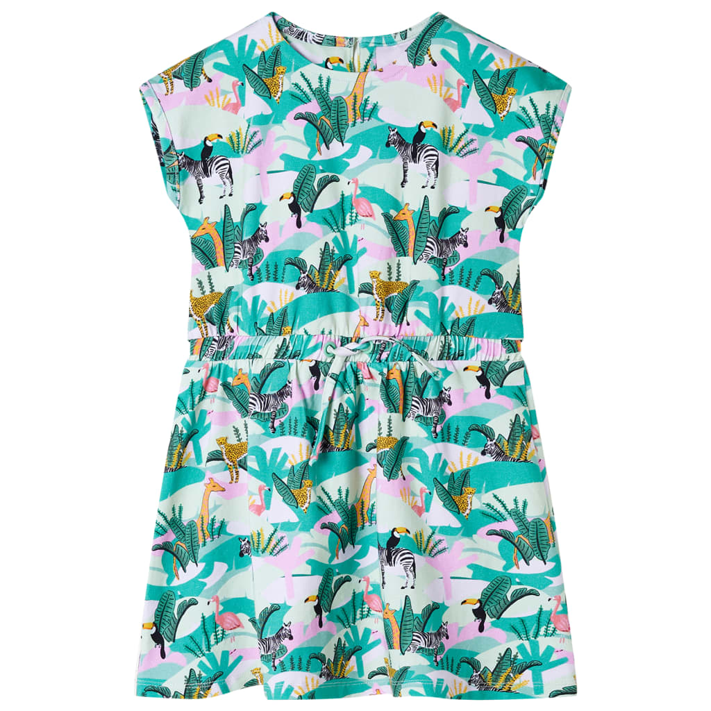 Children's Dress Light Mint Green 104